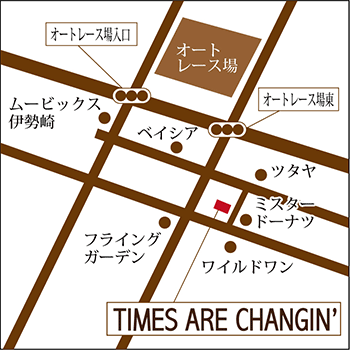 TIMES ARE CHANGIN' [タイムズ アー チェインジン／メンズ・レディース 